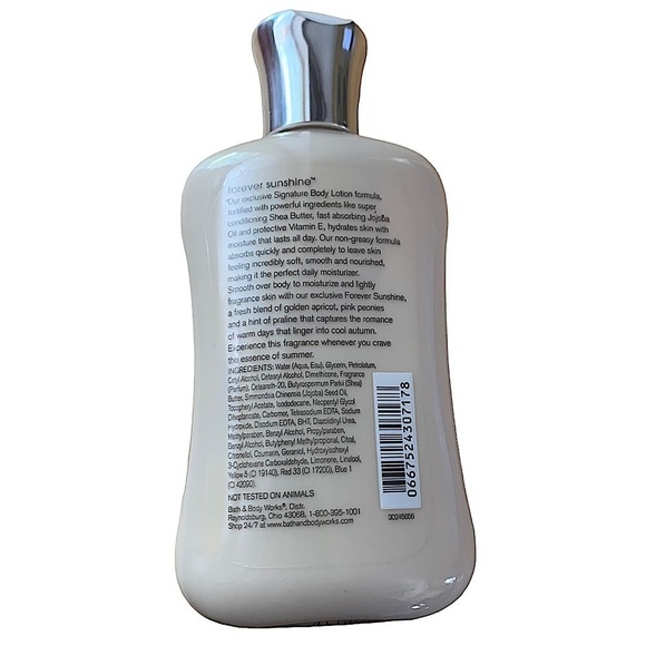 BATH & Body Works Retired Forever Sunshine Body Lotion - Picture 2 of 7